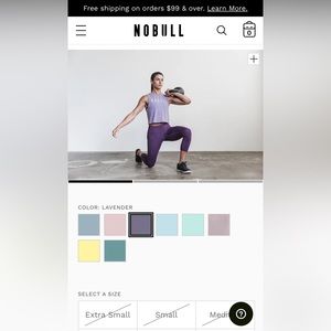 NOBULL cropped muscle tank